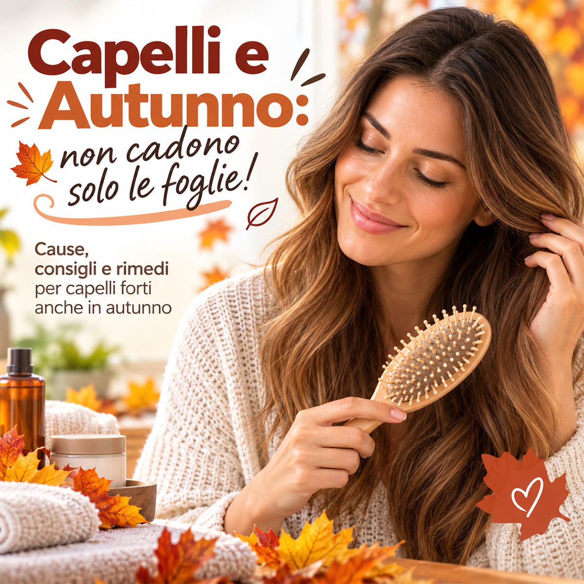 Capelli e Autunno: non cadono solo le foglie
 - Farmacia Angelo Greco